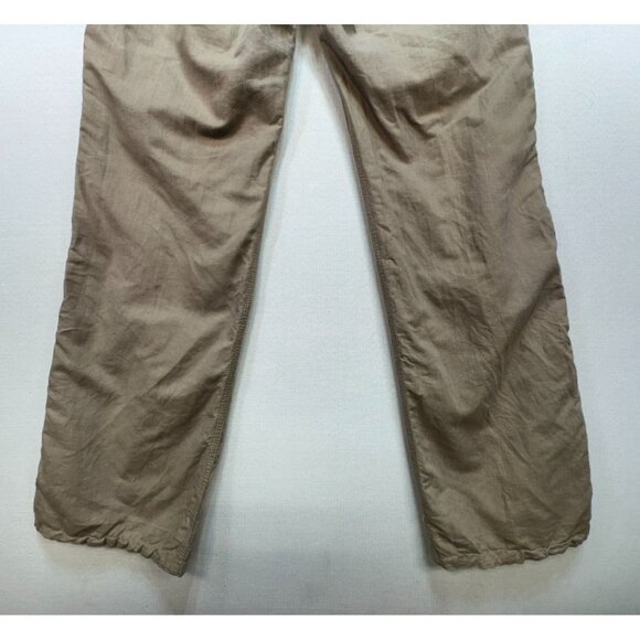 Gap Womens Chino Pants Size 12 Tan Relaxed Fit Style Pockets Casual - Picture 14 of 14